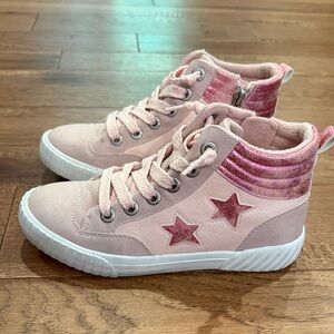 Blowfish Malibu Wanderland Girls Oxford Shoes - Pink Stars
